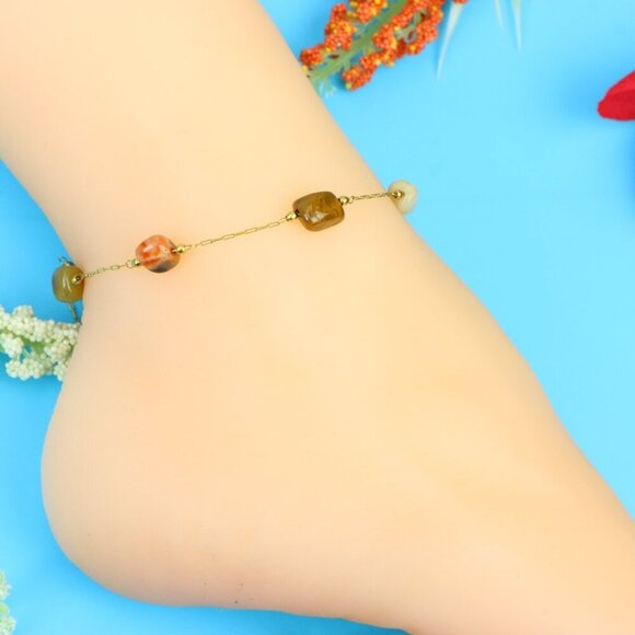 Elegant Handmade Anklet – Perfect for Women & Girls | Ideal Gift Option, DYC1619 - Picture 7 of 11